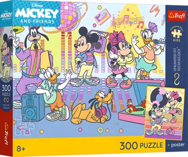 Trefl Puzzle Premium PLUS Kids Mickey Mouse: Úžasné dobrodružstvo