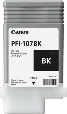 Canon Canon Toner Pfi107Bk Black 130 Ml