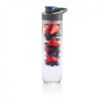 XD Design Fľaša s košíkom na ovocie Impossible 800ml modrá (P436.055-IMP)