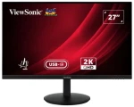 27" ViewSonic VG2709-2K-MHDU-2 čierna / Monitor / IPS / 2560 x 1440 / 100 Hz / USB-C / Pivot / VESA / repro (VG2709-2K-MHDU-2)