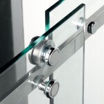 GELCO - DRAGON bočná stena 800, číre sklo GD7280