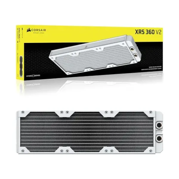 Corsair Hydro X Series XR5 360mm V2 biela / radiátor vodného chladenia / 396x120x30mm / G1|4" BSPP (CX-9033004-WW)