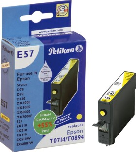 Pelikan Patrone Epson E57 T071/T089 440 comp. gelb - 359575