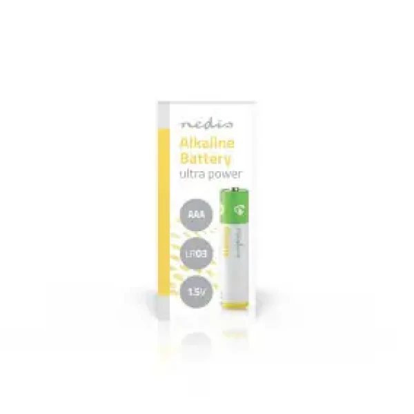Nedis Alkalické batérie AAA / 1.5 V DC / 2-Balenie (BAAKLR032SP)