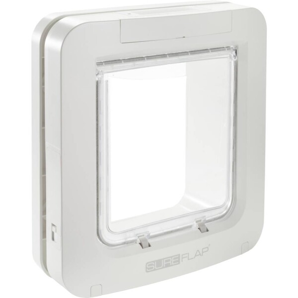 SureFlap Mikrochip Pet door Klapka do dverí pre domácich miláčikov biela 1 ks; SUR101