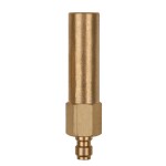 KS Tools 150.2654 Adaptér (dlhý) M8x1,0 vnútorný závit a 1/4" hadicová prípojka; 150.2654