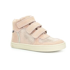 Bundgaard Nero Mini Old Rose Glitter celoročné členkové barefoot topánky 24 EUR