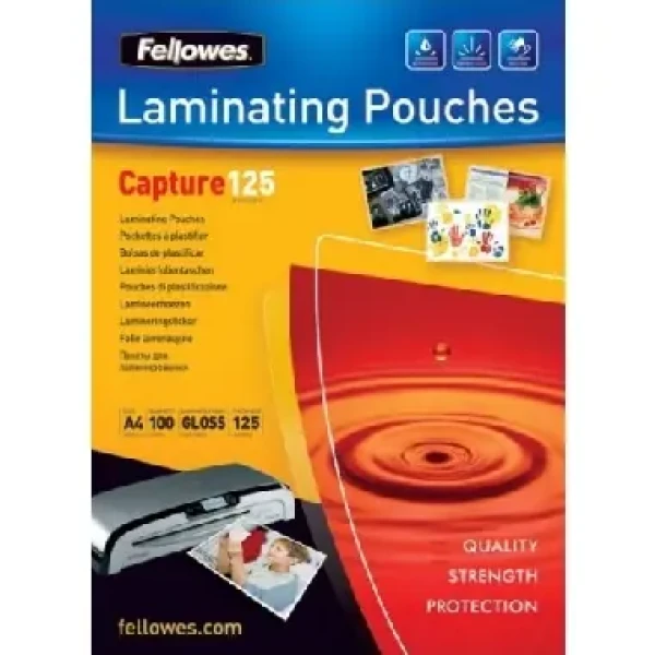 Fellowes Laminovacia fólia A6 125 mic (lampoa6000125)