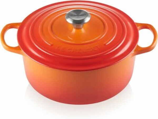 Le Creuset Signature Hrniec s pokrievkou 28 cm oranžová (21177280902430)