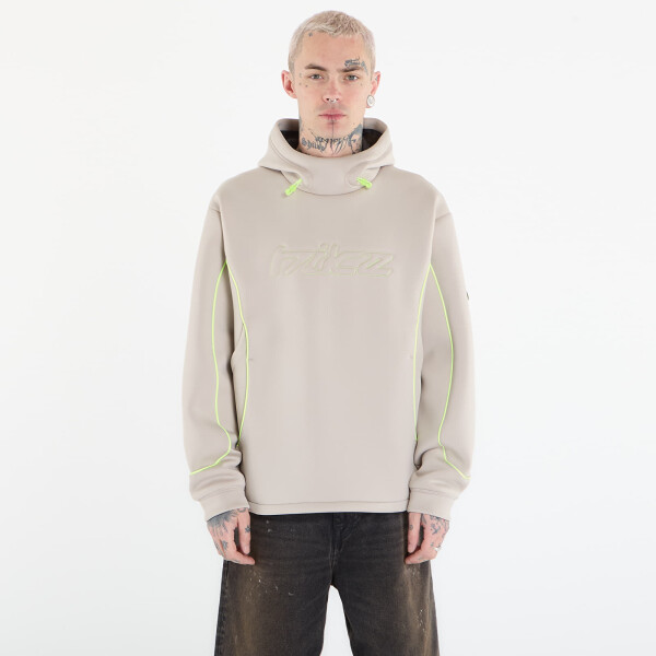 Mikina Nike Project F.R.O.G. Men's Bubble Mesh Pullover Hoodie Cream Ii/ Black/ Volt Ice/ Volt Ice XL