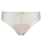 Dámske čipkované nohavičky DIM GENEROUS ESSENTIAL BRIEF - DIM - svetlo ružová L