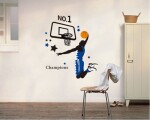 Samolepka Basketbalista Veľkosť: 90 x 100 cm