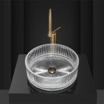 REA - Umývadlo na dosku Ingrid Transparent REA-U0278