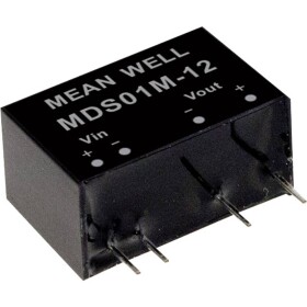 MEAN WELL MDS01L-03 DC / DC menič napätia, modul 303 mA 1 W Počet výstupov: 1 x; MDS01L-03