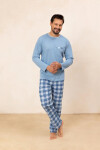 Regina 488 long/r M-XL Z25/26 pánske pyžamo Béžová M
