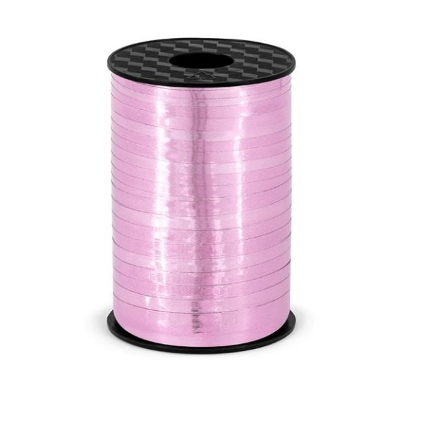 Ružová stuhа 5 mm/225 m - PartyDeco - PartyDeco