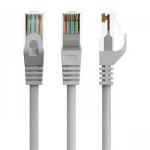 UTP patch kábel Cat6 1m šedá / Patch kábel / UTP / Meď (PP6U-CU-1M)