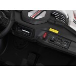 Mamido Detské elektrické autíčko Buggy SPEEDY 4x200W 24V biele