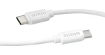 Sbs EVENERGY biela / Kábel USB-C na USB-C / 25 W / 1 m