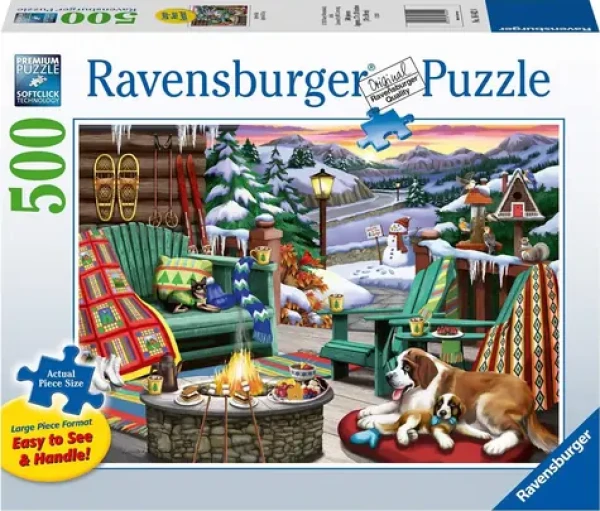 Ravensburger Puzzle Útulné miesta: Po celom dni XXL