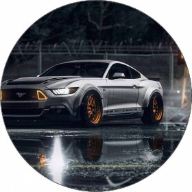 Jedlý papier Need for Speed Ford Mustang coupe 19,5 cm - Pictu Hap - Pictu Hap