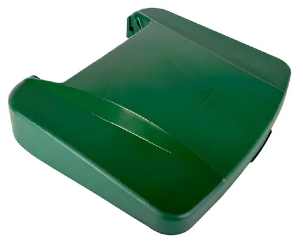 Denox veko k odpadkovému košu 23410 zelené / Veko / Triedenie skla / 41,5 x 49 x 7,3 cm