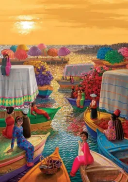 ART PUZZLE 5238 Puzzle Kvetinový prístav