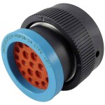 TE Connectivity zástrčkový konektor na kábel HDP26-24-21PE-L017 1 ks Tray; HDP26-24-21PE-L017