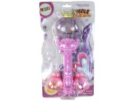 Mamido Ružová Čarovná Prútik s Mydlovými Bublinami, Svetlá a Zvuky