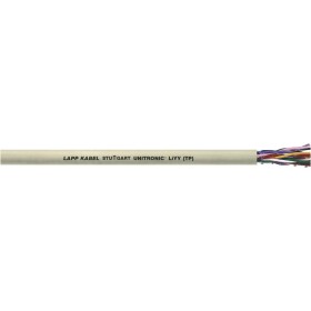 LAPP 35102/100 dátový kábel UNITRONIC® LiYY (TP) 3 x 2 x 0.14 mm² sivá 100 m; 35102/100