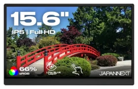 15,6" JAPANNEXT JN-MD-i156F-T-LE / Prenosný monitor / IPS / FHD / 60Hz / dotykový / USB-C (JN-MD-I156F-T-LE)
