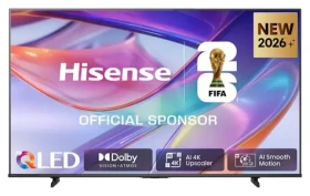 43" Hisense 43E7S čierna / Televízia / Hi-QLED / UHD / HDMI 2.1 / Wi-Fi / Bluetooth / 20W repro (43E7S)