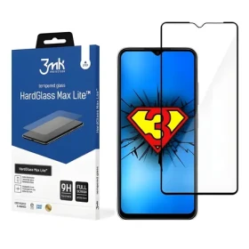 3mk HardGlass Max Lite čierna / Tvrdené sklo / XIAOMI Redmi Note 11R / 9H / 0,3 mm