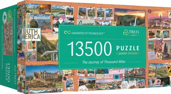Trefl - Puzzle - UFT Cesta dlhá tisíc míľ