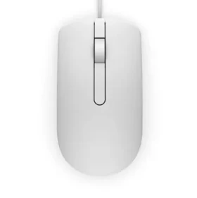 DELL MS116 biela / Optická myš / 1000dpi / 2 tlačidlá + rolovacie koliesko / USB / 1.8 m (570-AAIP)