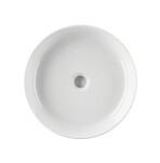 INVENA - Umývadlo na dosku GLAMOUR TREND 36cm biela CE-63-001-C