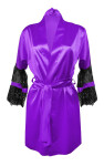 DKaren Housecoat Beatrice Violet Violet