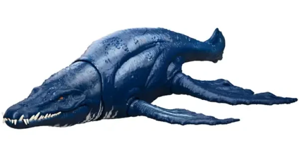 Mattel JKL79 Jurassic WORLD revúci Brachauchenius s útokom a zvukom