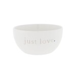 Bastion Collections Keramická miska White / Just love 300 ml