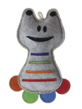 AnimALL Hračka plstená Žaba 19x12 cm (113889)