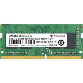 Transcend JetRAM RAM modul pre notebooky DDR4 8 GB 1 x 8 GB Bez ECC 2666 MHz 260pin SO-DIMM CL19 JM2666HSG-8G; JM2666HSG-8G