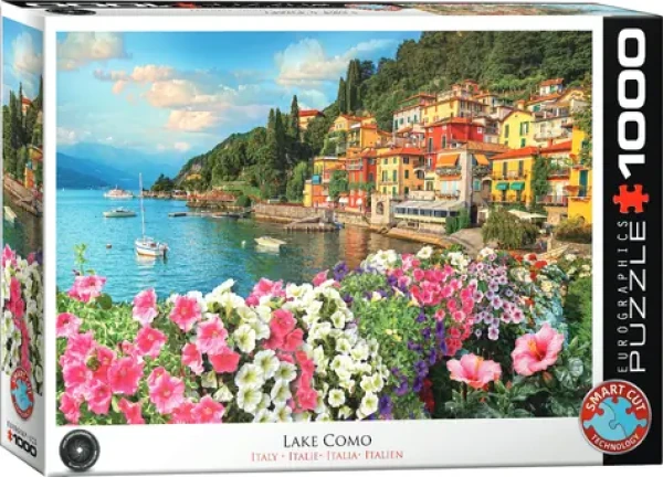 EUROGRAPHICS Puzzle Lago di Como - Komské jazero, Taliansko