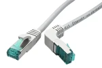 EFB Cat6a S/FTP 3M šedá / Patch kábel / lomený konektor / RJ-45 / LSOH (MK6001W.3G)