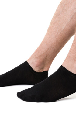 Pánske ponožky MERINO WOOL 130 černá 44-46