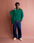 Armedangels Baaro Fleece 129 emerald green S