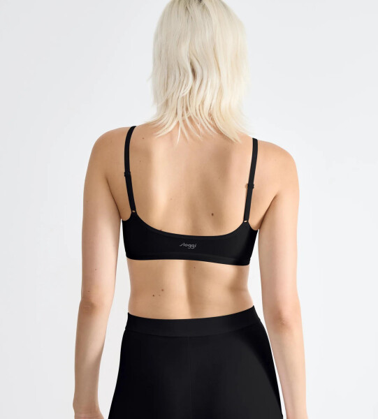 Dámsky bavlnený top GO Daily - BLACK - black 0004 - SLOGGI BLACK XL