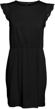 Vero Moda Dámske šaty VMEMILY Regular Fit 10305216 Black