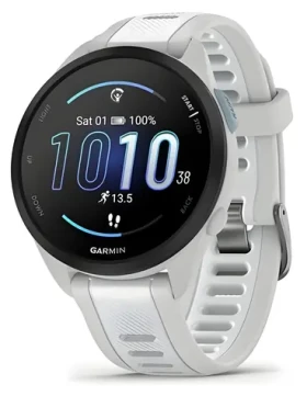 Garmin Forerunner 165 Music šedá / Chytré hodinky / 1.2 "AMOLED / GPS / BT / ANT+ / 5 ATM (010-02863-31)
