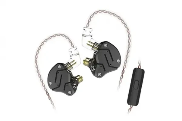 KZ ZSN Slúchadlá s mikrofónom (Black) (6970493060963)