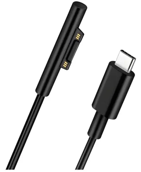 MicroConnect USB-C to Surface čierna / Napájací kábel / 1,5 m (USB3.1CSURFACE)